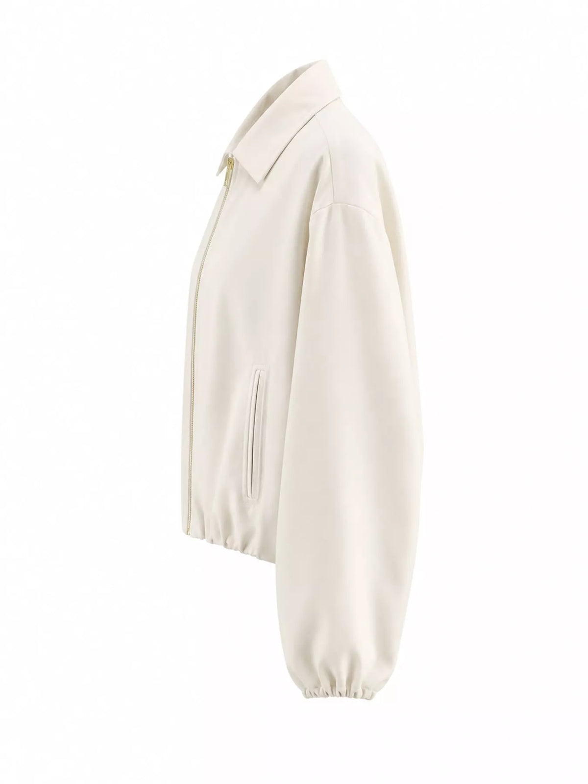 Cropped Zip-Up Jacket